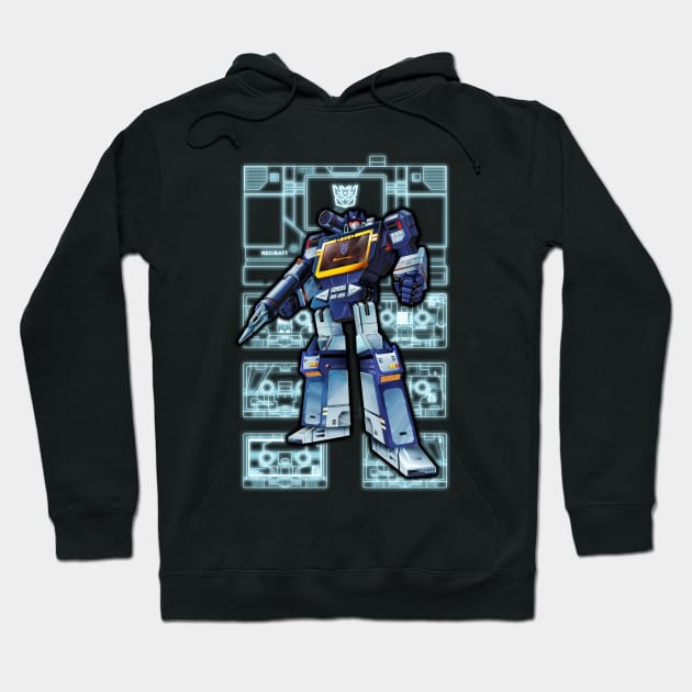 Masterpiece Soundwave Hoodie by Draconis130